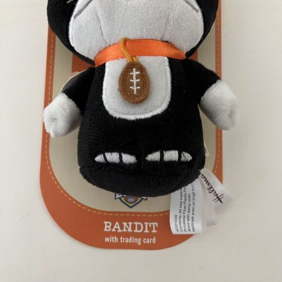 Hallmark Itty Bittys Kitten Bowl 2016 Bandit Cat Plush Trading Card NEW - Picture 6 of 7